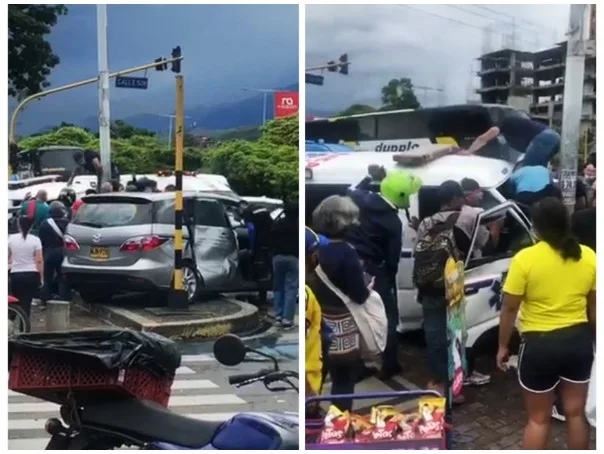 Ambulancia que incumplía con estándares para transportar pacientes chocó contra otro vehículo