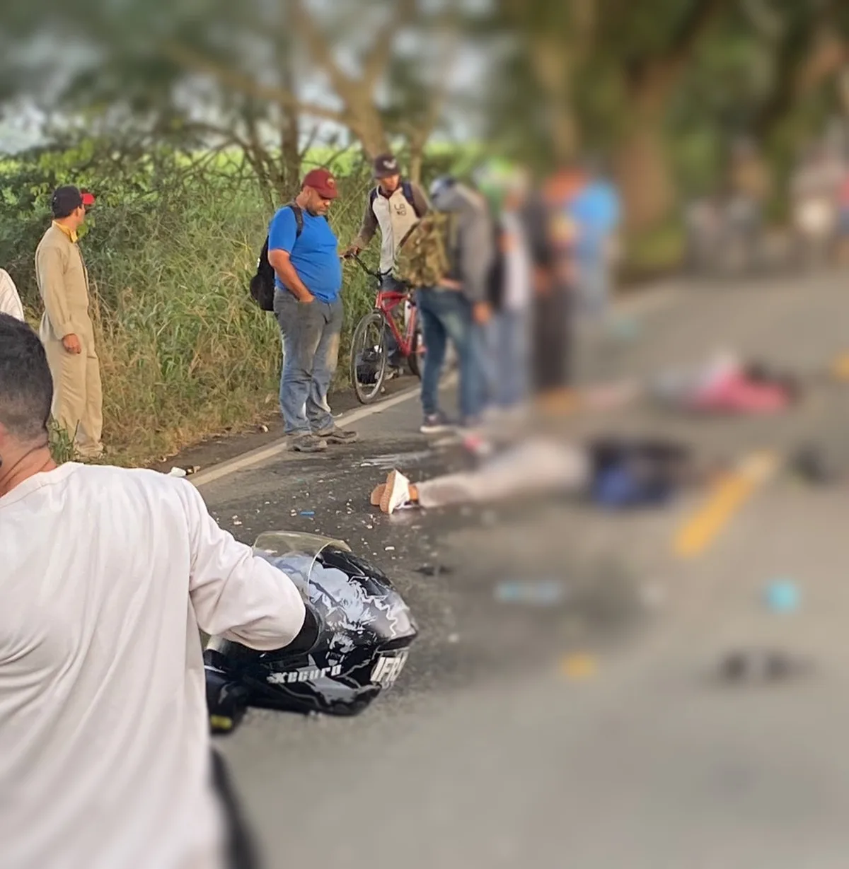 de un accidente en
