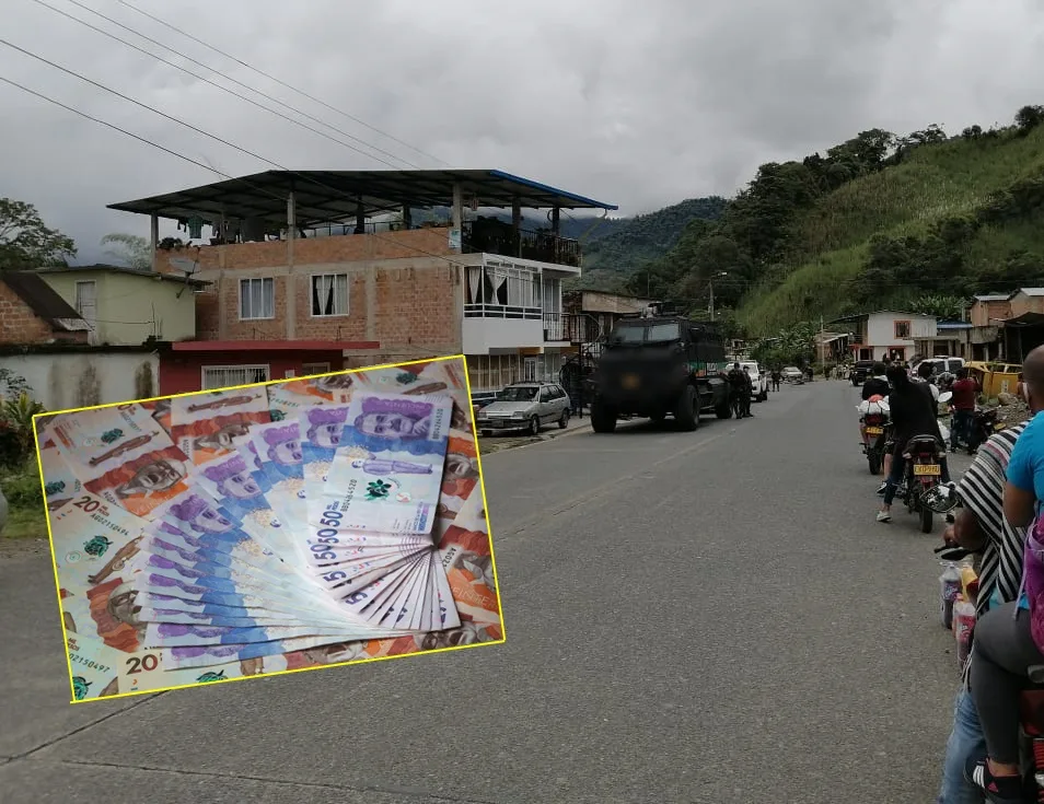 En vías de Nariño presuntos guerrilleros movilizaban casi $1.000 millones camuflados en verduras