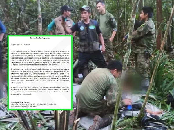 Niños del Guaviare: "Hay ganancia de peso", siguen estables, avances y mejorías en su salud