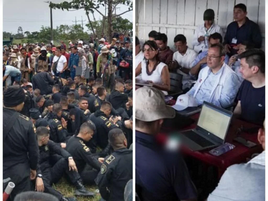 No fue secuestro, "fue un cerco humanitario": Ministro Prada por retención de 70 policías en San Vicente del Caguán