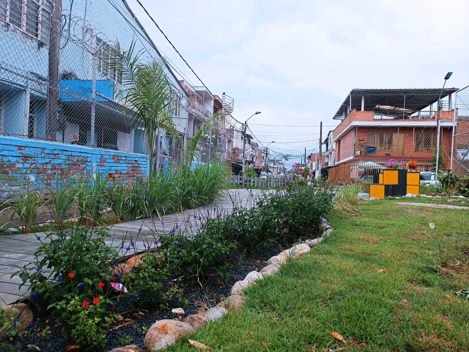 "Motivados, vamos por más", los vecinos de El Jardín que recuperaron sus zonas verdes