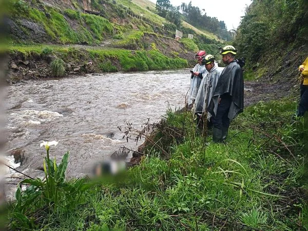 Rescataron cuerpo sin vida a orillas del río Guáitara, sur de Nariño