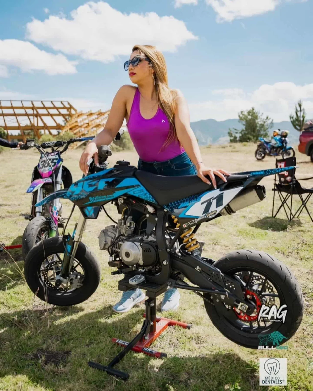 Adiós a Andrea Cerón: el motociclismo de Nariño llora la pérdida de una campeona