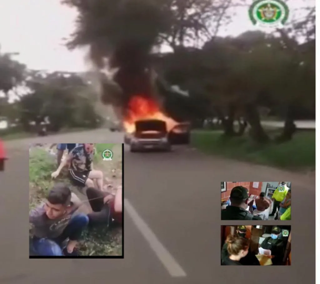 manifestantes en Palmira Valle