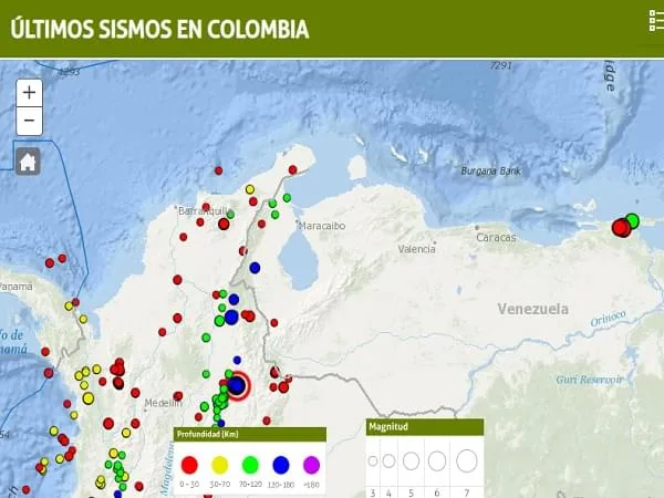 "Se sintió muy fuerte", sismo de 5.1 en el Chocó, el otro fue de 5,5 en Los Santos