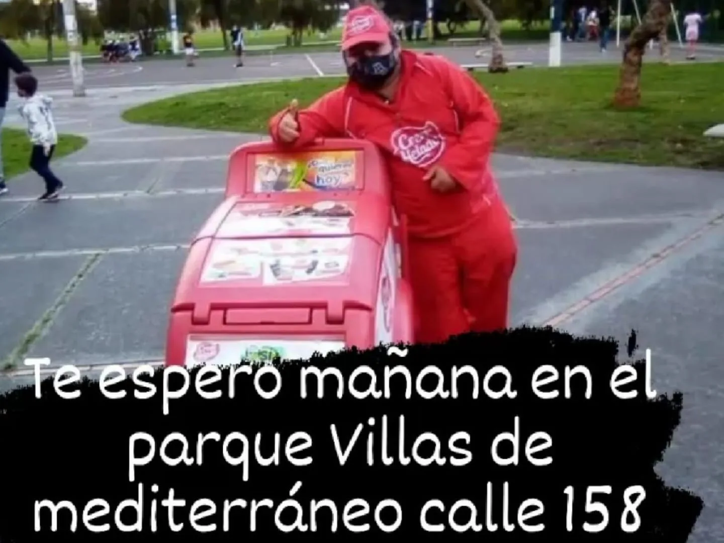El clima lluvioso afecta a los vendedores ambulantes, Pedro pidió ayuda en redes porque "no puedo vender mis helados"