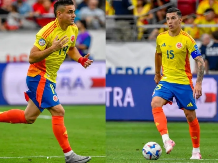 Críticas a Matheus Uribe y Rafael Santos Borré por los errores en la Copa América