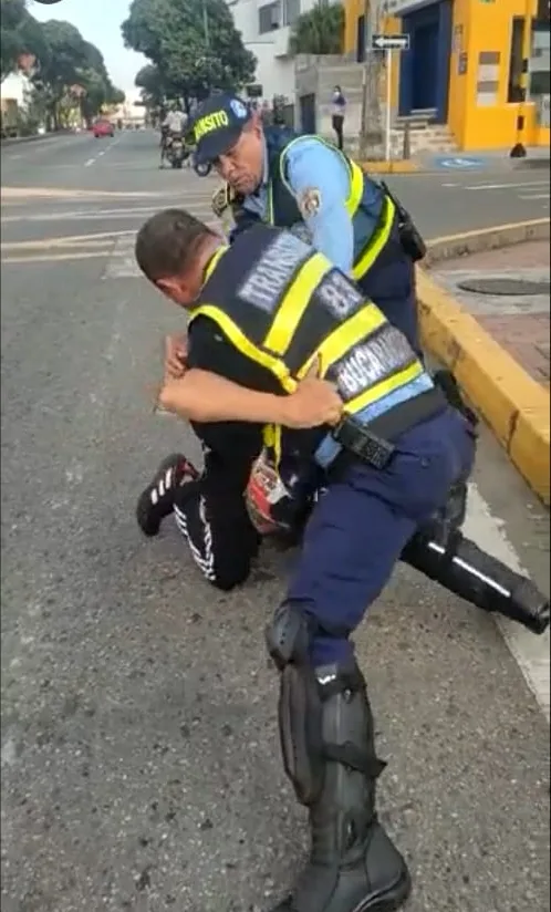agentes de tránsito