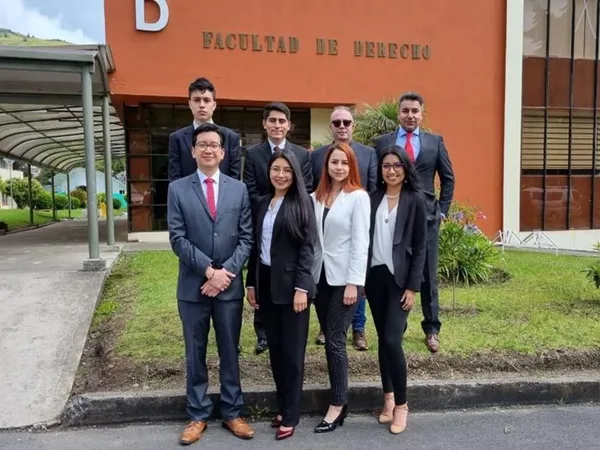 Semillero Udenar se destacó a nivel internacional y se quedó de segundo en Concurso de Simulación Judicial