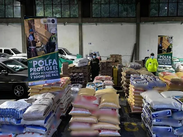 En 2021 la Dian decomisó contrabando por $12 mil millones en alimentos, calzado y medicamentos