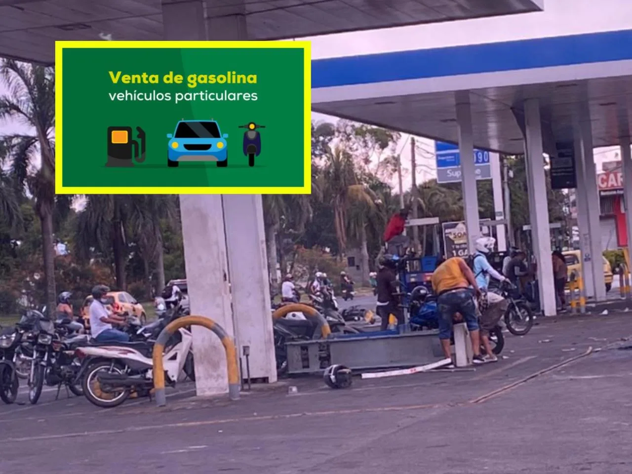 gasolina en Cali