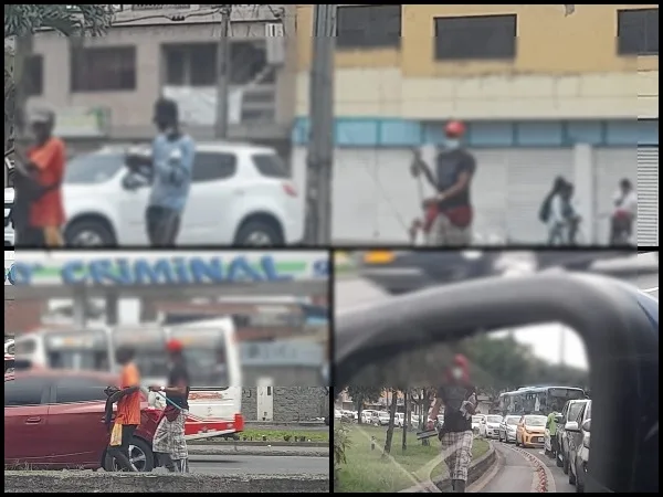 Denuncian agresión de 'limpiavidrios' en La Luna, dicen que "se la montan a las mujeres"