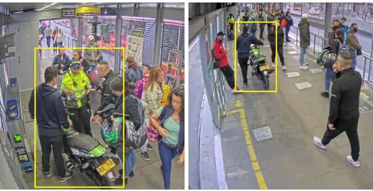 "La moto pasajera no exist...": la moto pasajera en Transmilenio, y lo sancionaron