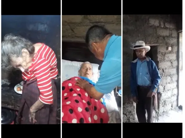 tres adultos mayores Florencia Cauca