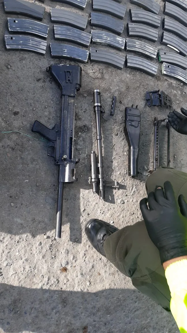 armas policía Cali