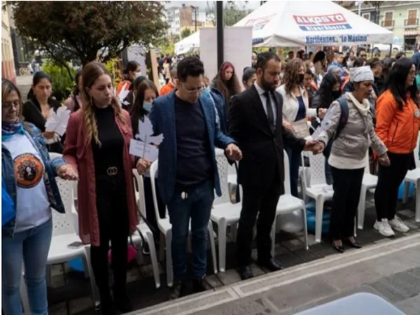 Familias en Pasto se unieron en una sola voz para exigir el regreso de 4.000 desaparecidos