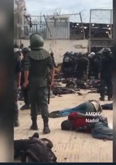 valla de Melilla marruecos migrantes