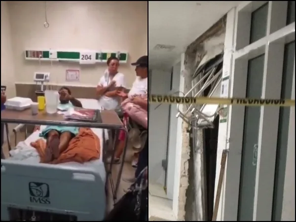 "No voy a aceptar una culpa que no es mía": Camillero de la niña atrapado en ascensor, en México