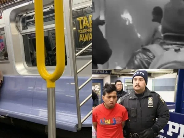 Rechazo en New York : una mujer falleció tras graves quemaduras en el metro de Nueva York; el agresor prendió sus ropas con un mechero