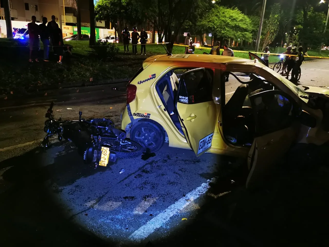 ladrones persecución taxi