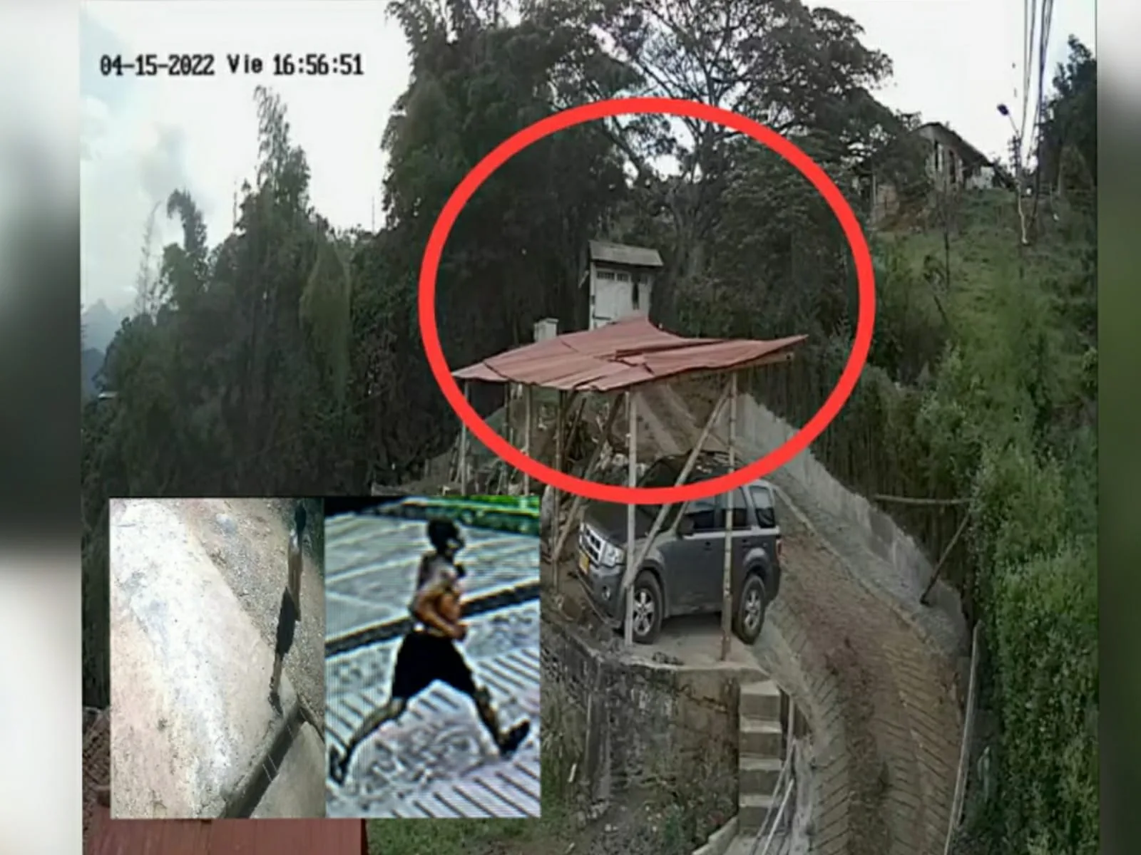 Barrios de la vía a Cristo Rey cansados de la inseguridad: se les están llevando cámaras, cables y monitores