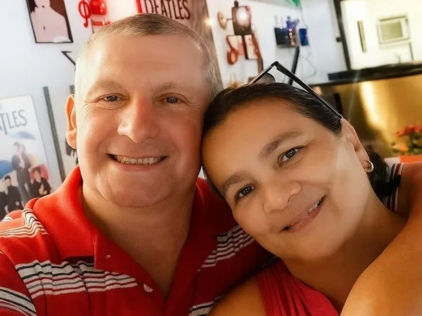 Pareja de esposos en Sevilla, Valle del Cauca.