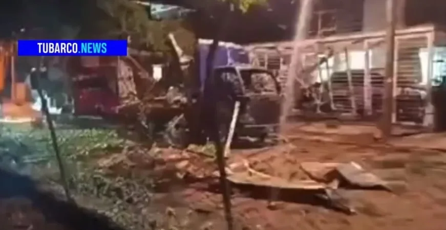 Atentado con cilindros bomba contra el Ejército en Cali.
