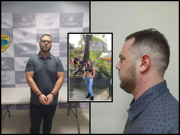 Con rasguños, moretones y abordando un avión a Turquía: así capturaron a John Poulos, novio de Valentina Trespalacios