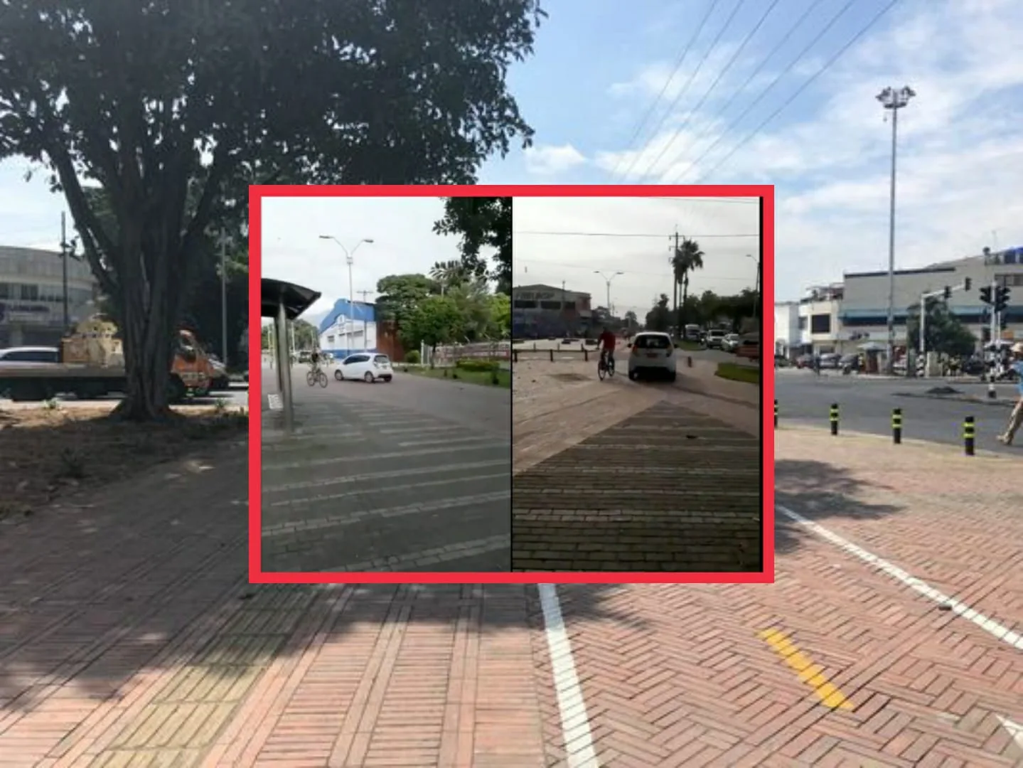 En "voladero del trancón" se convirtió Corredor Verde de la carrera 8, denuncian ciudadanos