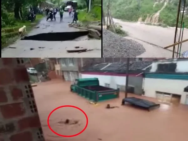 lunes de lluvias en el Valle del Cauca