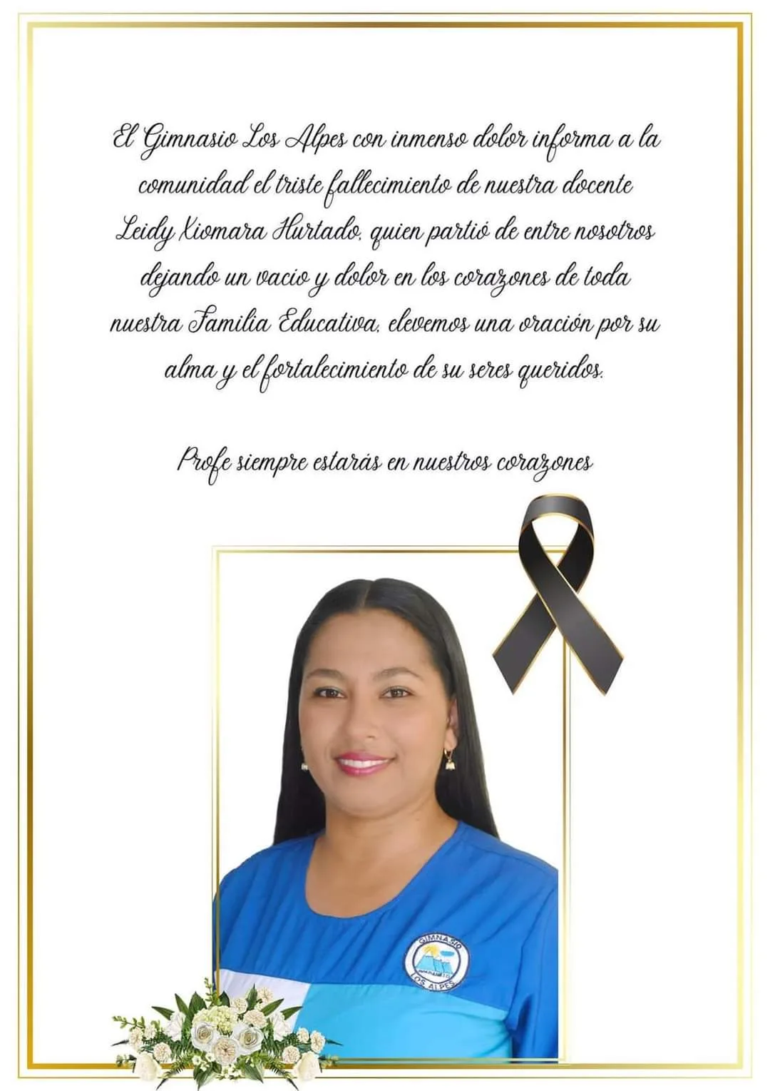 de un accidente en