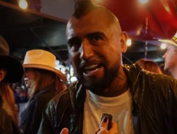 Arturo Vidal, futbolista chileno.
