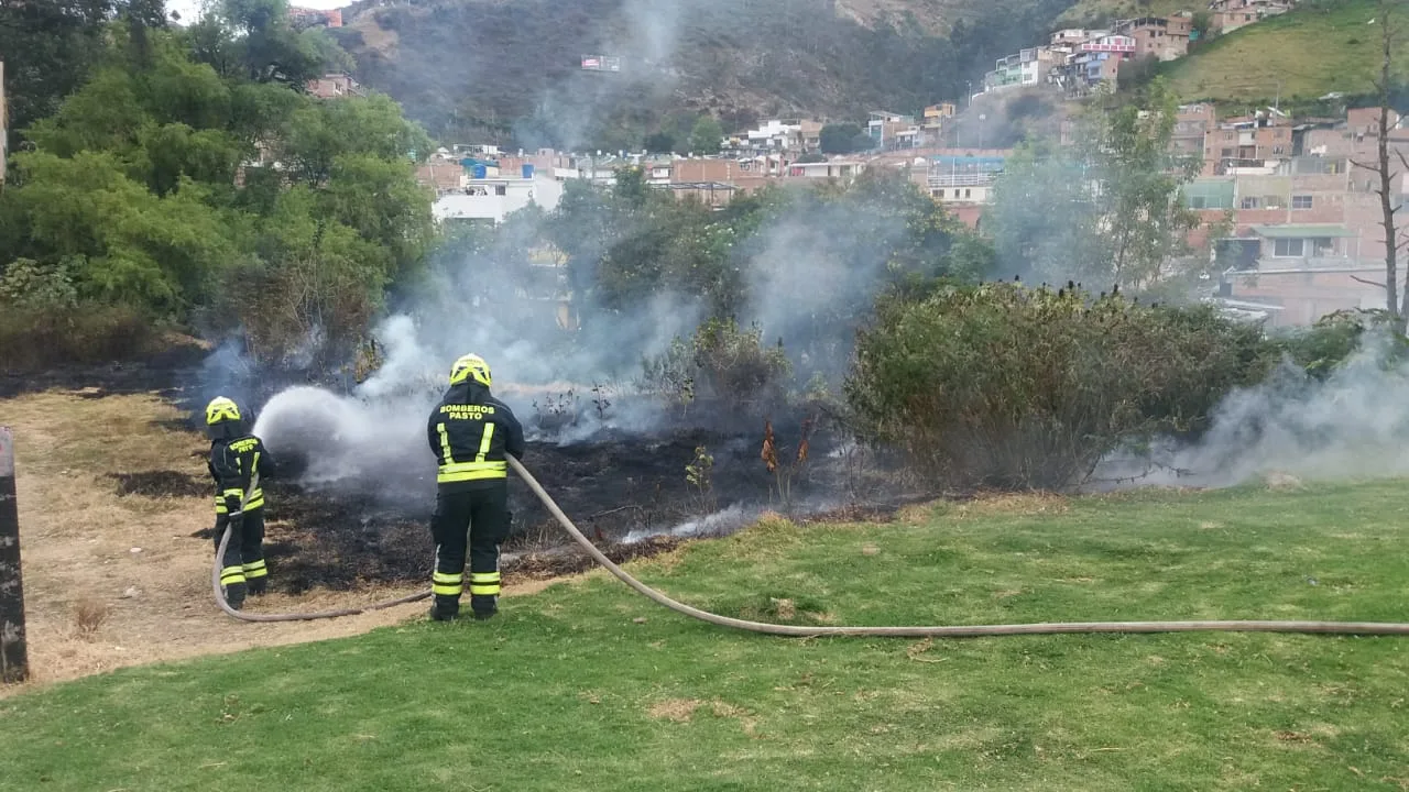 incendios forestales en Pasto