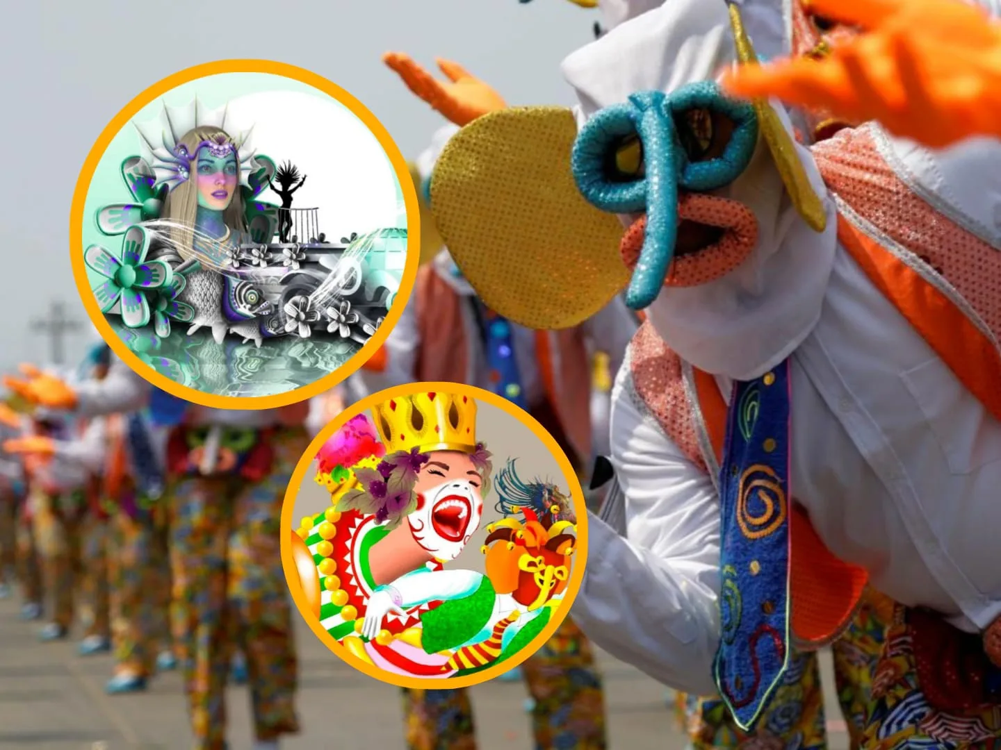Los 120 años de la batalla de las Flores llegan al Carnaval de Barranquilla: 18 majestuosas carrozas