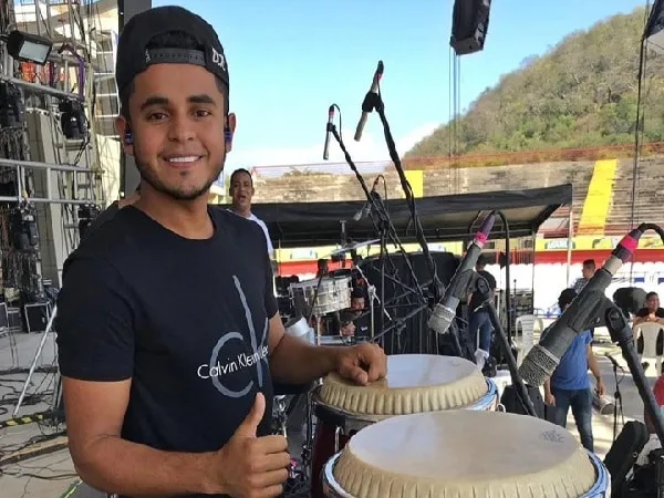 José Arnaldo Rodríguez Soto, percusionista fallecido.