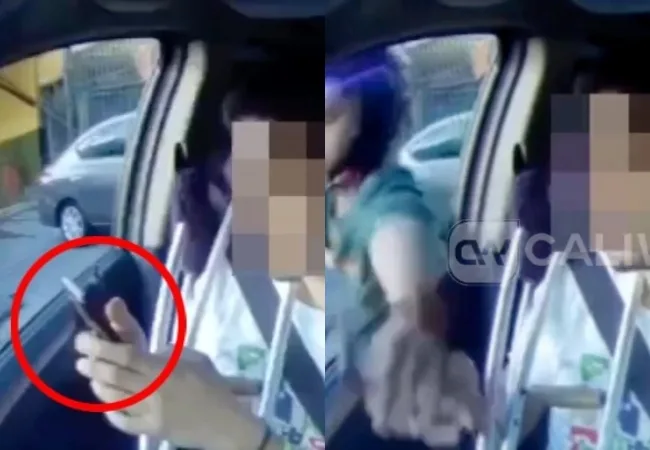Motorizado le arrancó el celular de la mano, iba en un carro y con la ventana abajo, en Cali
