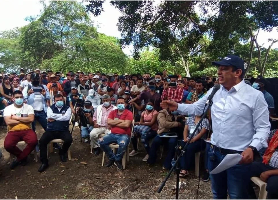 campesinos en Nariño Cordillera