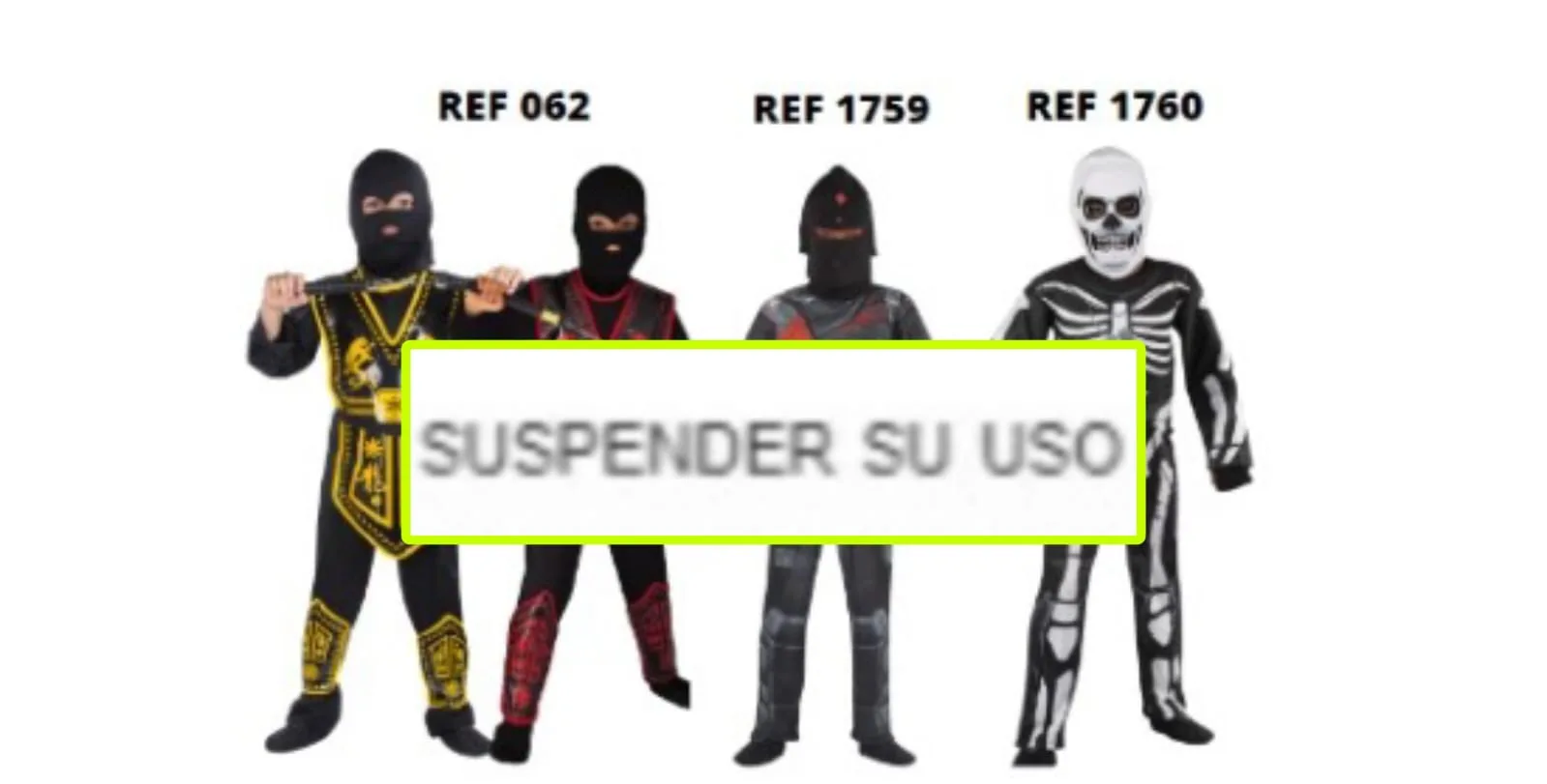 Ojo: Estos son los disfraces de Halloween "prohibidos" por la SuperIntendencia de Comercio, si los compró puede pedir "devolución del dinero"