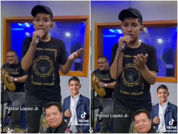 «Video viral»: Hijo del Pastor López cantando como su padre