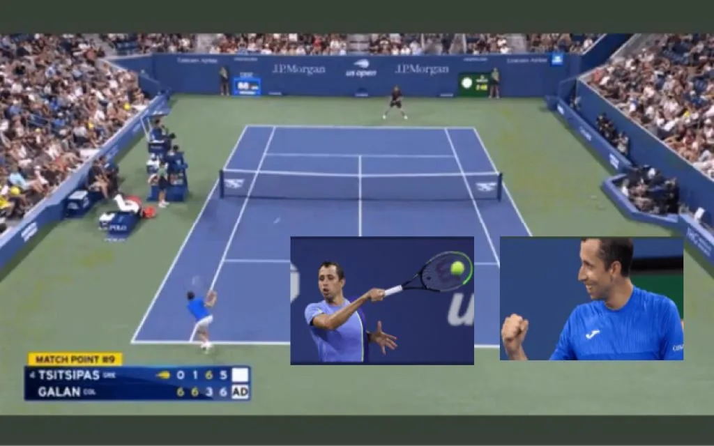 Daniel Galán tenis Us Open