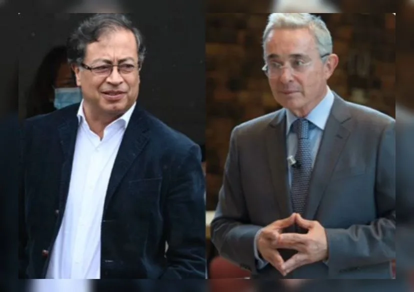 Petro y Uribe