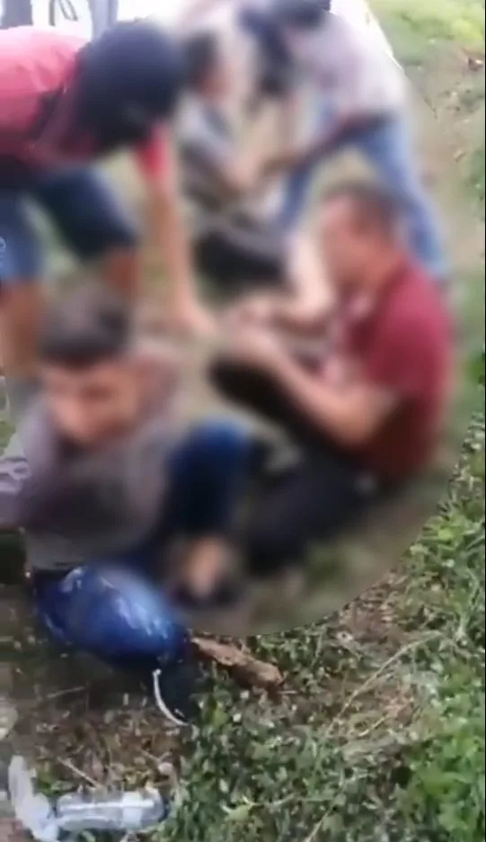 policía en el valle