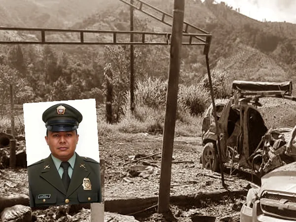 Ataque con explosivos a la Policía dejó dos muertos entre ellos un uniformado 