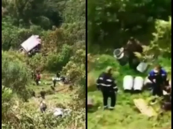 Un fallecido, una persona herida y otras tres son buscadas por las autoridades luego del accidente en la vía Pasto - Ipiales