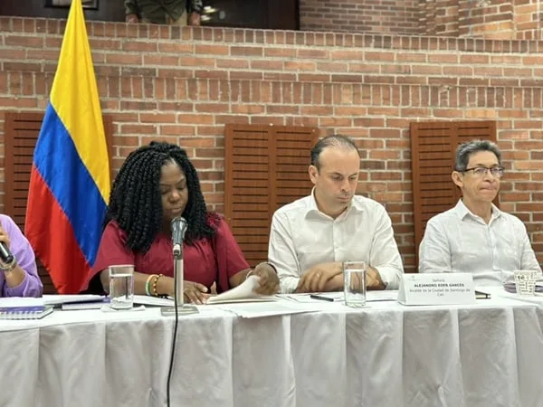La Vicepresidenta puntualizó en que el departamento del Valle ocupó el primer lugar de feminicidios en el año 2023, y que este año se han presentado ocho. 