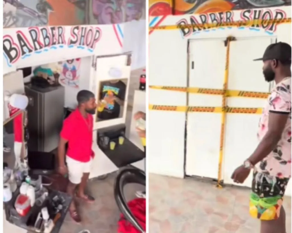 En Cali: cerraron la barbería debajo de un puente y donde aprendían jóvenes en riesgo