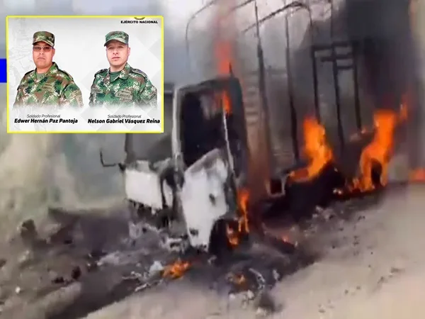 Militares secuestrados en Cumbitara