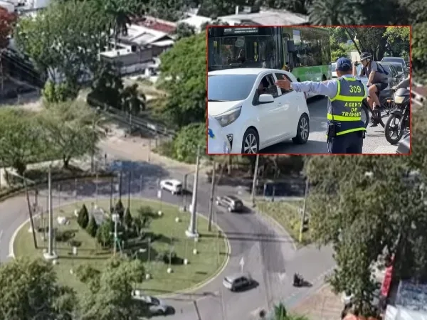 Cierre a la izquierda en glorieta de Ciudad Jardín y Bochalema a partir del 13 de febrero