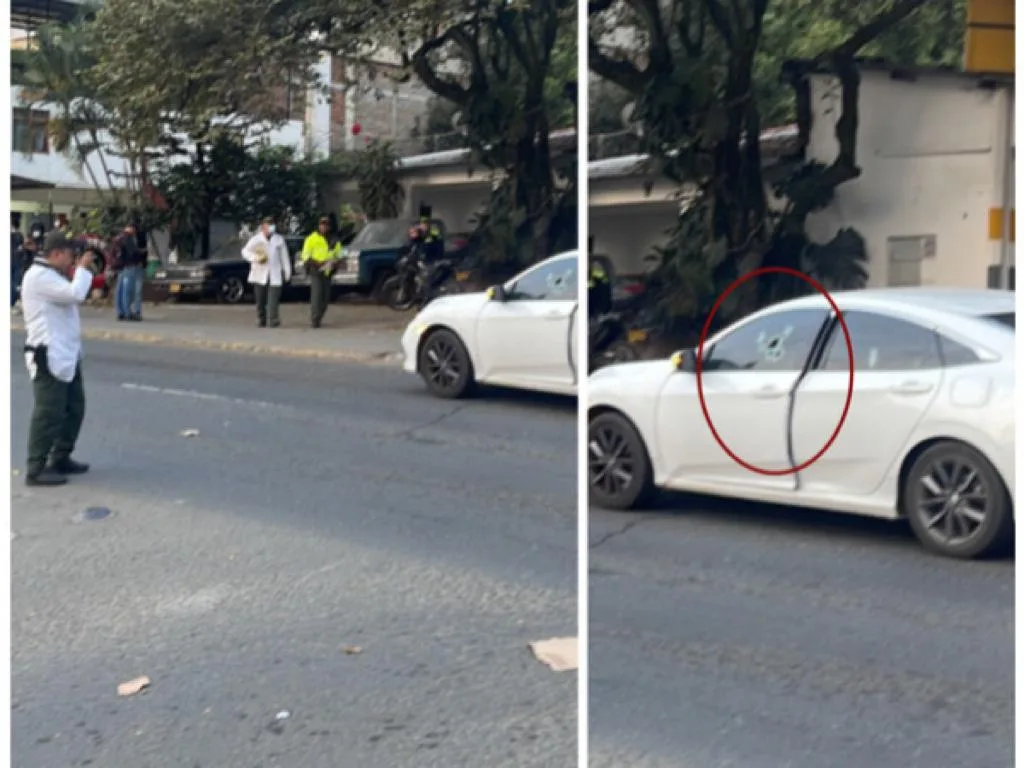 Avenida 6 manejando mujer